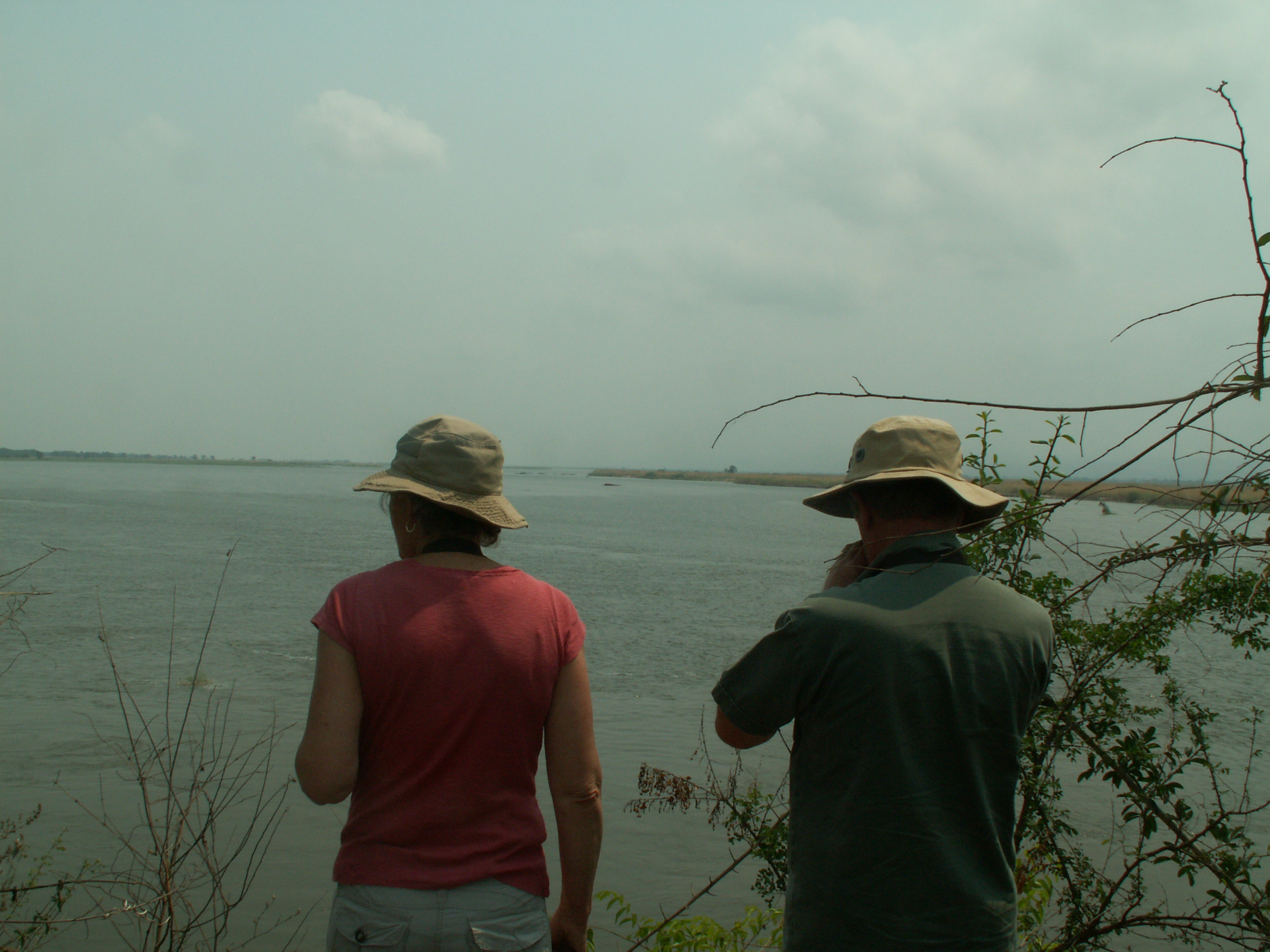 The Zambesi is a huge river as JBW and AJS discover